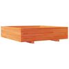 vidaXL plantekasse 100x100x26,5 cm massivt fyrretr&aelig; gyldenbrun