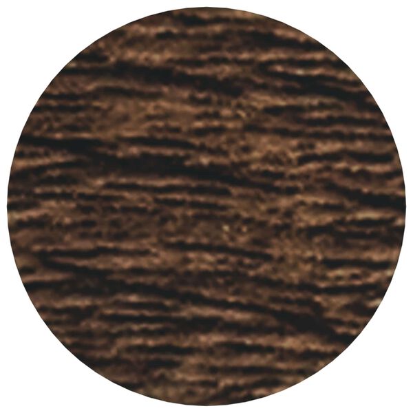 vidaXL Kl&aelig;bende Skrue Cover 12 pcs Brun eg &Oslash; 20 x 0,5 mm Coated Papir