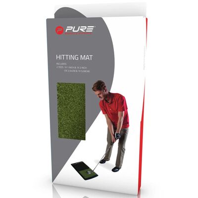 Pure2Improve golftræningsmåtte 60x31x6,5 cm P2I641690