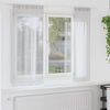vidaXL Voile Gardin med gardiner 2 pcs Lysegrå 175 x 140 cm Polyester