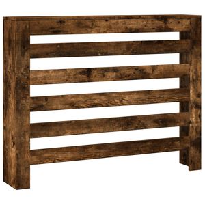 vidaXL radiatorskjuler 104x20x82 cm konstrueret tr&aelig; r&oslash;get egetr&aelig;sfarve