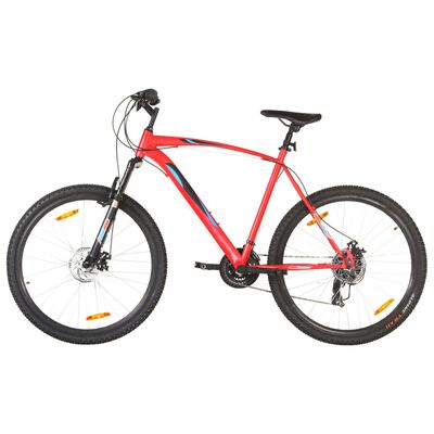 vidaXL mountainbike 21 gear 29 tommer hjul 58 cm stel rød