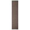 vidaXL gulvt&aelig;ppe 66x300 cm naturlig sisal brun