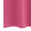 vidaXL M&oslash;rkl&aelig;gningsgardiner med ringe 2 pcs Lys Pink 140 x 140 cm