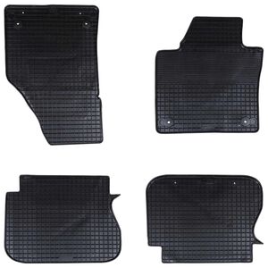 vidaXL Bilm&aring;tte 4 pcs Sort passer til VW CADDY 2003-2015, 2015-2020 BS