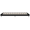 vidaXL sengeramme 75x190 cm konstrueret træ sort