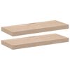 vidaXL v&aelig;ghylder 2 stk. 60x23,5x4 cm konstrueret tr&aelig;