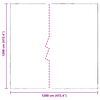 vidaXL Presenning med &oslash;jer Transparent 12 x 12 m Polyethylen