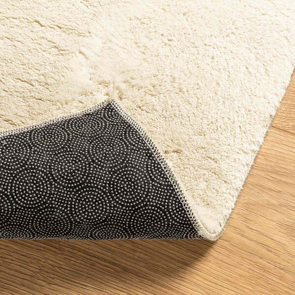 vidaXL Omr&aring;det&aelig;pper Rektangul&aelig;r HUARTE Creme 750 x 80 cm Polyester