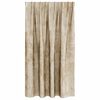 vidaXL Velour Gardiner med gardiner 2 pcs Creme 140 x 140 cm Fløjl