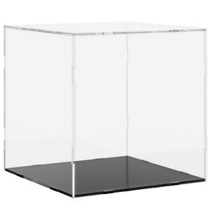 vidaXL displaykasse transparent 30x30x30 cm akryl
