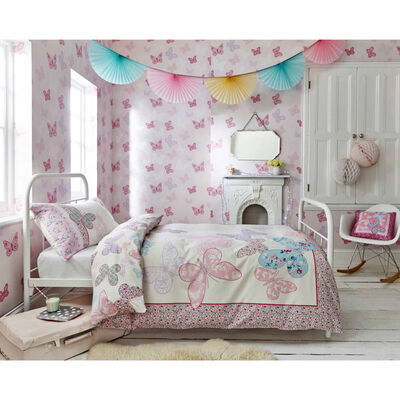 Noordwand tapet Kids @ Home Butterfly pink