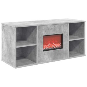 vidaXL Elektrisk pejs Beton 100 x 37 x 45,5 cm Konstrueret tr&aelig;