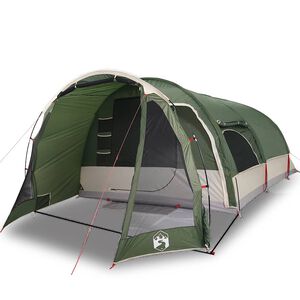 vidaXL 8-personers campingtelt vandt&aelig;t gr&oslash;n