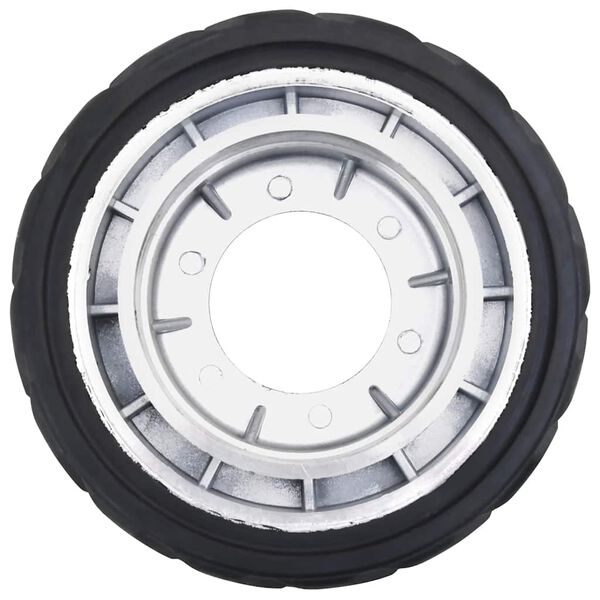 vidaXL hjul til næsehjul Ø19,5x10 cm aluminium og gummi