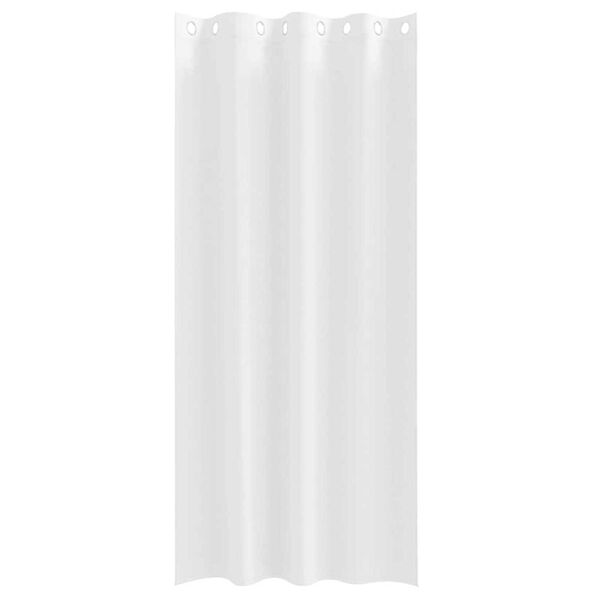 vidaXL M&oslash;rkl&aelig;gningsgardiner med ringe 2 pcs Ren Hvid 260 x 140 cm