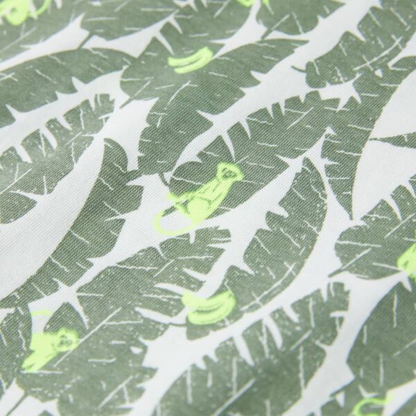 T-shirt til børn str. 92 ecrufarvet og mørk elfenbensfarve