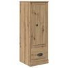 vidaXL Highboard med skuffe 3 pcs Artisan Egetr&aelig; Konstrueret tr&aelig;