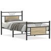 vidaXL sengeramme 90x190 cm uden madras konstrueret tr&aelig; sonoma-eg