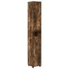 vidaXL Badev&aelig;relsesskab R&oslash;get eg 30,5 x 30 x 195 cm Konstrueret tr&aelig;