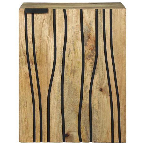 vidaXL Badeværelsesskabsunder Brun 38 x 33,5 x 48 cm Konstrueret træ