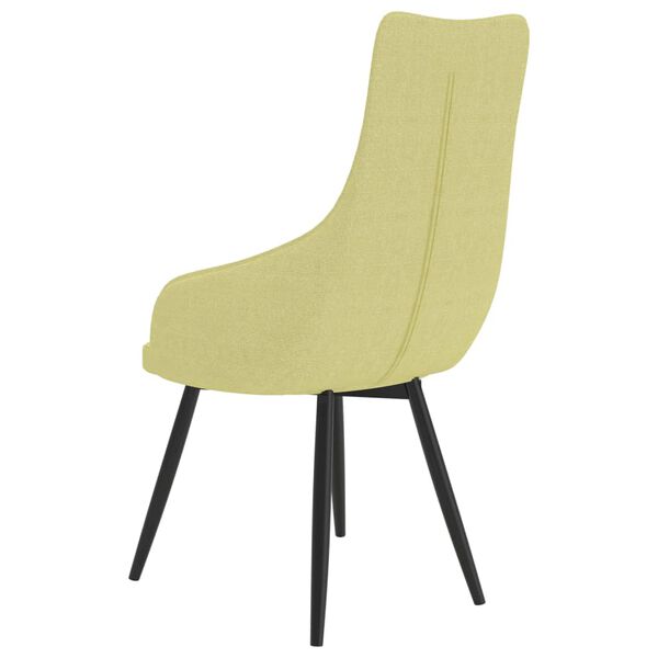 vidaXL l&aelig;nestol stof gr&oslash;n