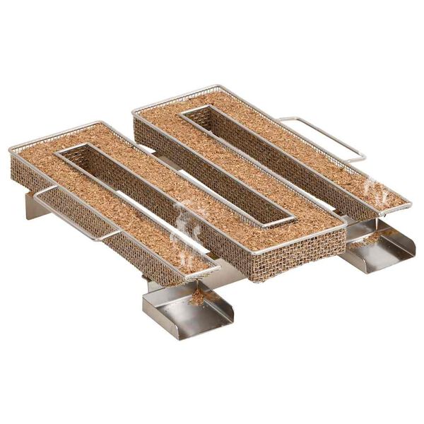 vidaXL koldr&oslash;gsgenerator 22,5 cm fire sider rustfrit st&aring;l