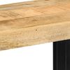 vidaXL v&aelig;ghylde 70x33x35 cm massivt ru mangotr&aelig;
