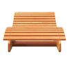 vidaXL liggestole 2 stk. 205x60x31,5 cm massivt fyrretr&aelig; gyldenbrun