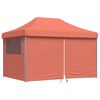 vidaXL Party Tent Terrakotta 279 x 410 x 315 cm Oxford stof