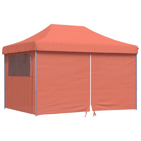 vidaXL Party Tent Terrakotta 279 x 410 x 315 cm Oxford stof