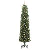 vidaXL Kunstigt juletr&aelig; med stativ Gr&oslash;n 240 cm PVC og St&aring;l og Plastik