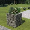 vidaXL gabion-højbed 90x90x100 cm galvaniseret stål