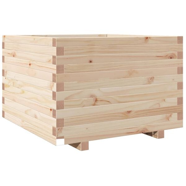 vidaXL plantekasse 70x70x49,5 cm massivt fyrretr&aelig;