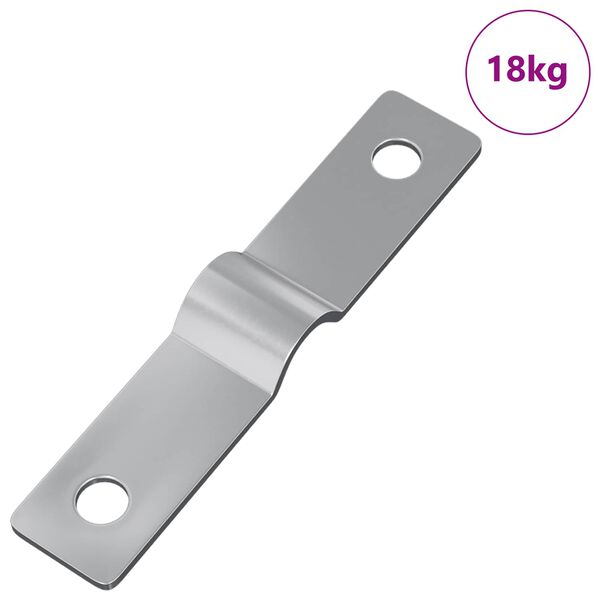 vidaXL Slagplade 9000 pcs S&oslash;lv Jern