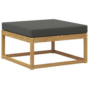 vidaXL Udend&oslash;rs puf Polyester Hvid