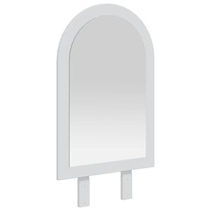 vidaxl Spejl FAUSKE Hvid 43 x 3,5 x 77 cm Kun til indend&oslash;rs brug
