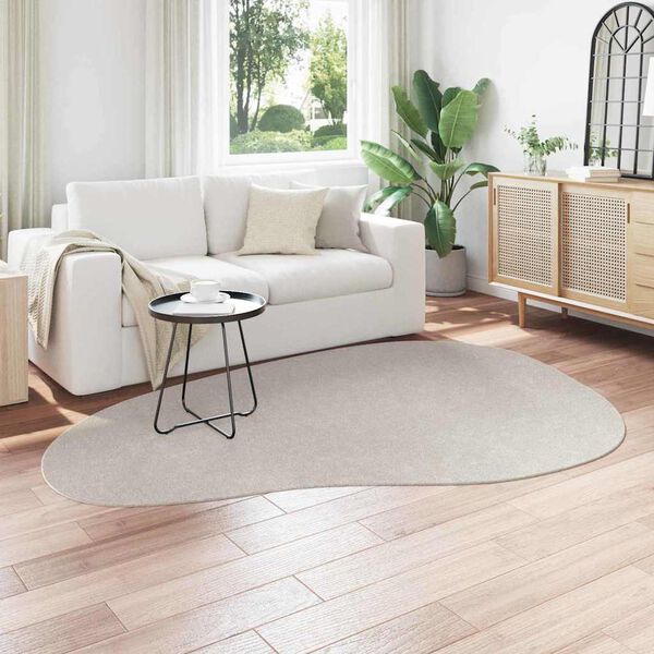 vidaXL Omr&aring;det&aelig;pper HUARTE Sandfarvet 160 x 230 cm Polyester