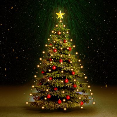 vidaXL lysnet til juletræ 150 lysdioder 150 cm