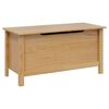 vidaXL Opbevaringskasse HILL Honningbrun 90 x 40 x 45 cm