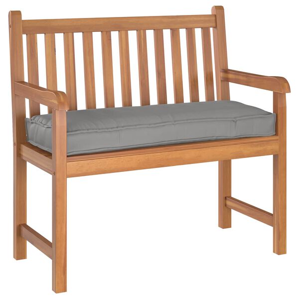 vidaXL Pude Gr&aring; 100 x 40 x 8 cm Oxford stof