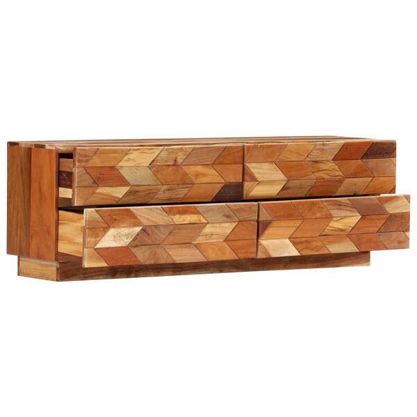 vidaXL tv-skab 120x30x40 cm massivt genbrugstr&aelig;