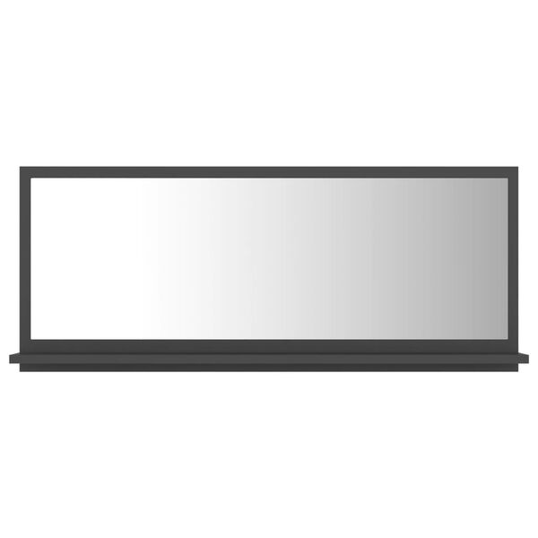 vidaXL badev&aelig;relsesspejl 90x10,5x37 cm konstrueret tr&aelig; gr&aring;