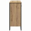 vidaXL Sideboard med skuffe Artisan Egetr&aelig; 97 x 32,5 x 74,5 cm