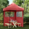vidaXL Party Tent Bordeaux 200 x 200 x 306 cm Oxford stof