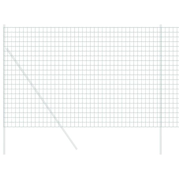 vidaXL Euro Hejn Grøn 1.6 x 10 m PVC-belagt jern