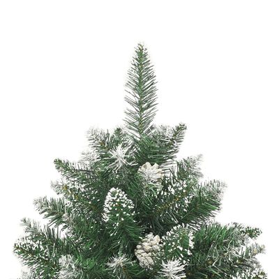 vidaXL kunstigt juletræ med juletræsfod 150 cm PVC