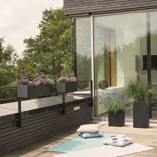 LECHUZA plantekrukke BALCONERA Stone 50 ALL-IN-ONE sort