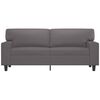 vidaXL 2-personers sofa 140 cm kunstl&aelig;der gr&aring;