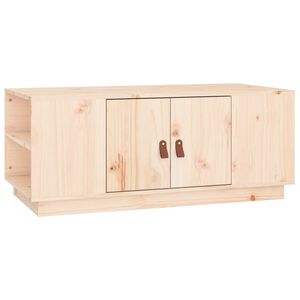 vidaXL sofabord 100x50x41 cm massivt fyrretr&aelig;